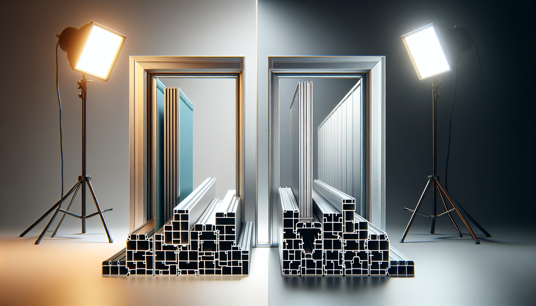 Comparison of UPVC and Aluminum Window Frames
