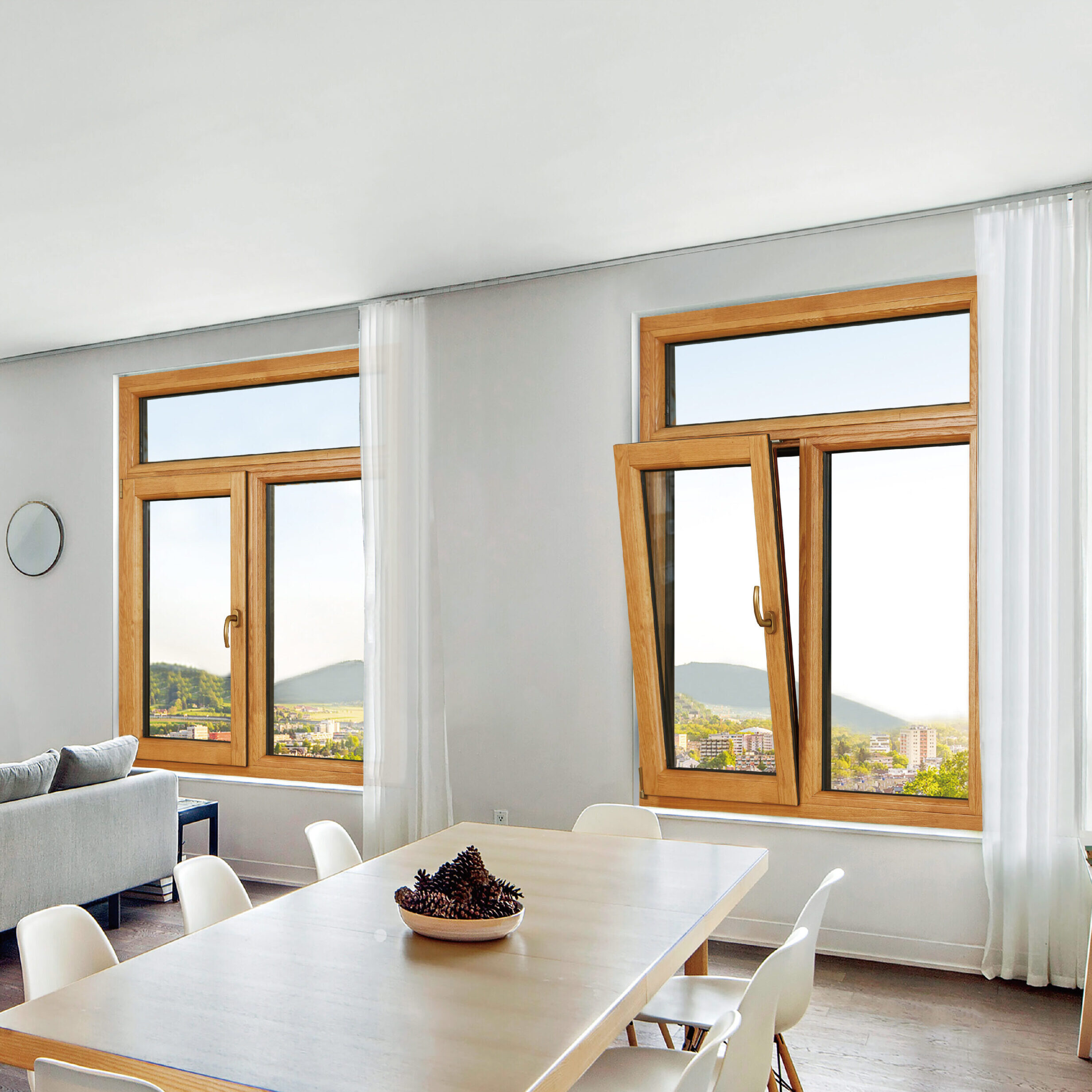 Aluminum-Clad Wood Windows