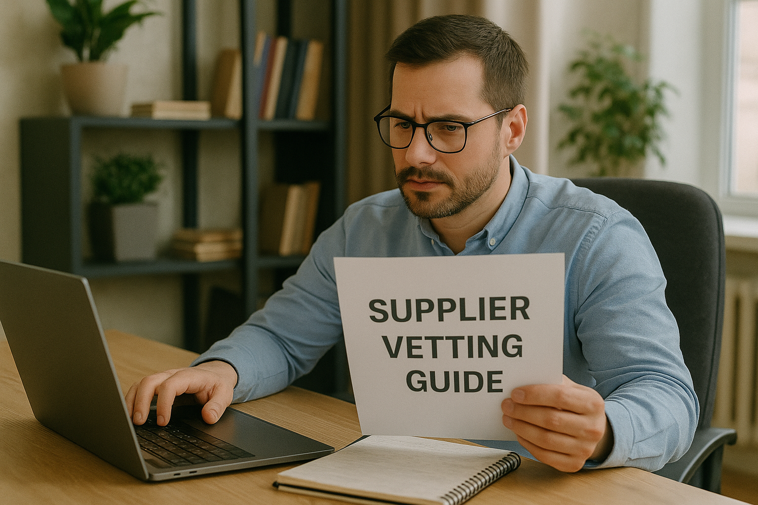 Reviewing supplier qualifications carefully