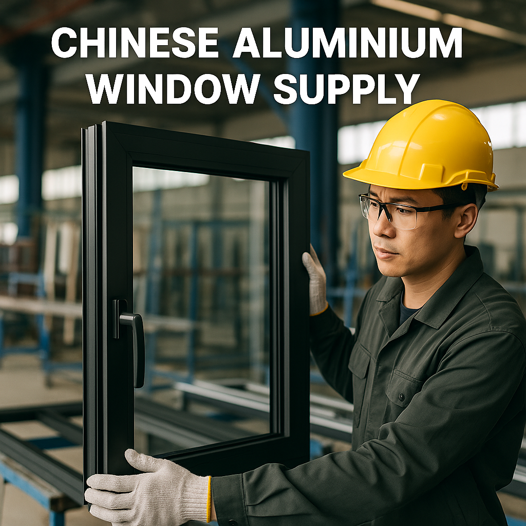 Aluminum window factory in China