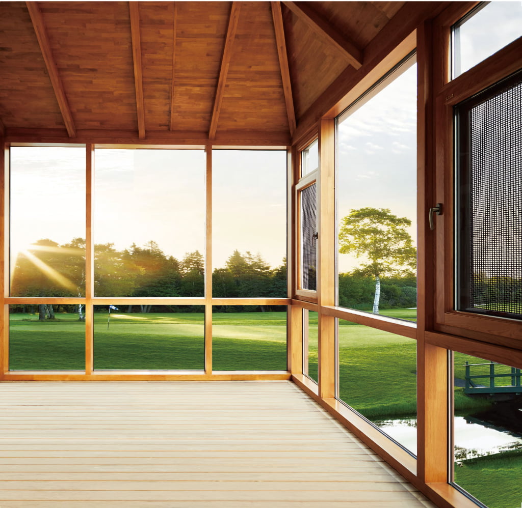 HG86 Series Aluminum Clad Wood Casement Window