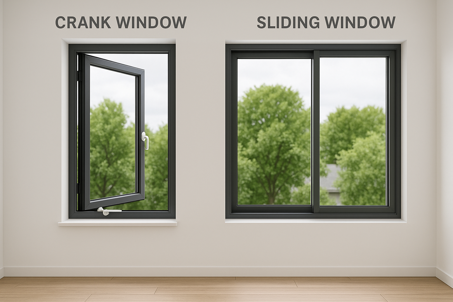 Comparing modern window functionality and design