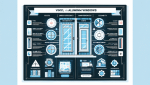 Why are vinyl windows better than aluminum?